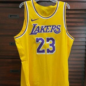 Lebron James LA Lakers Authentic Custom Jersey